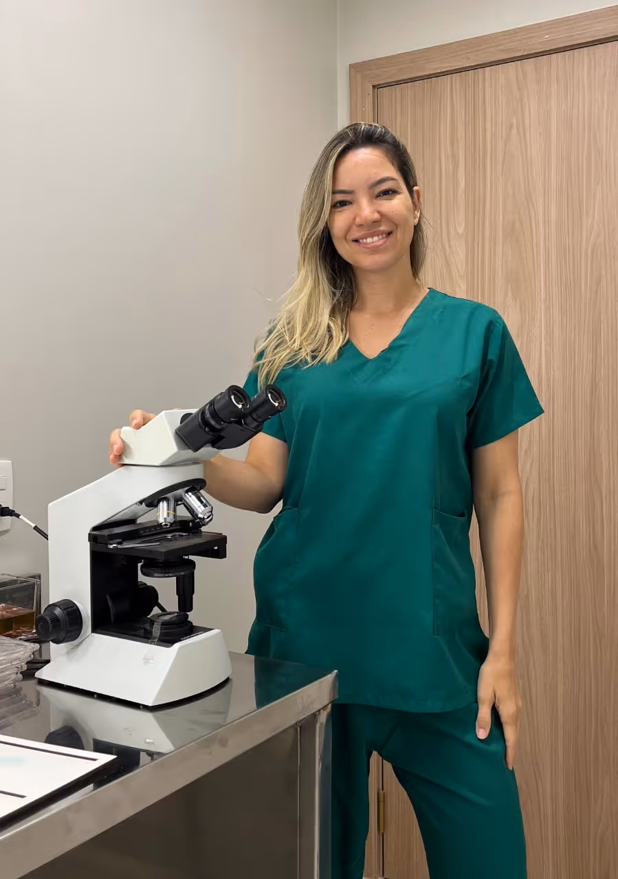 Procedimento de Cirurgia de Mohs em andamento